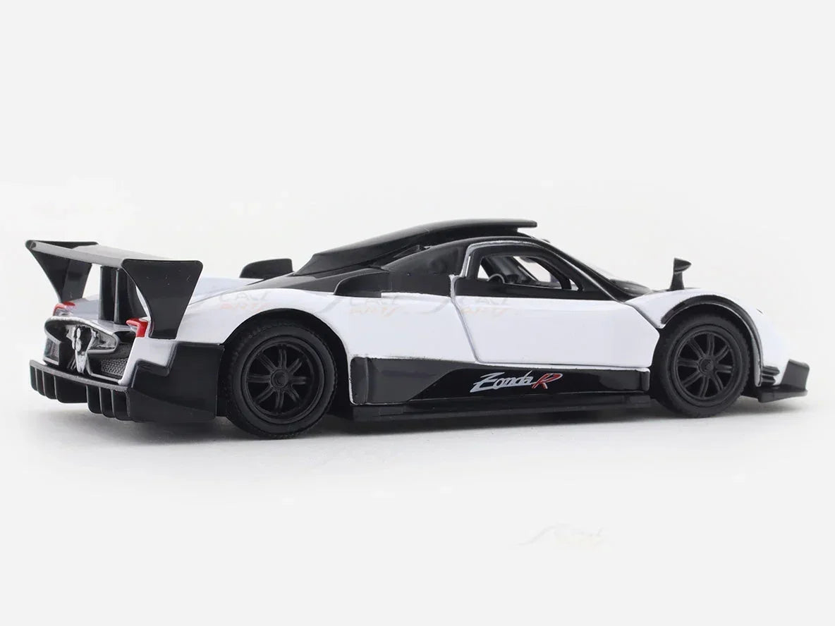 RMZ City 1:36 Pagani Zonda R Diecast Car Model – Red | Openable Doors, Sound & Light