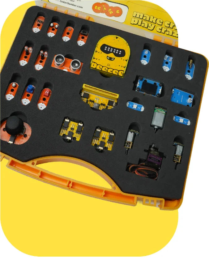 PeeCee Compute Kit – Educational Robotics & STEM Learning Kit for Kids Aged 8+, Coding, AI, and IoT Projects - Jaiman Toys