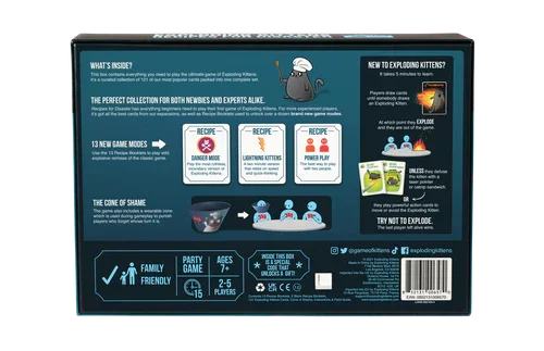 Exploding Kittens: Recipes For Disaster Board Game - Jaiman Toys