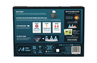 Exploding Kittens: Recipes For Disaster Board Game - Jaiman Toys
