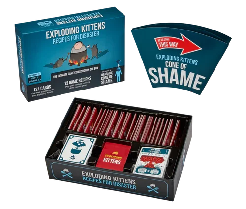 Exploding Kittens: Recipes For Disaster Board Game - Jaiman Toys