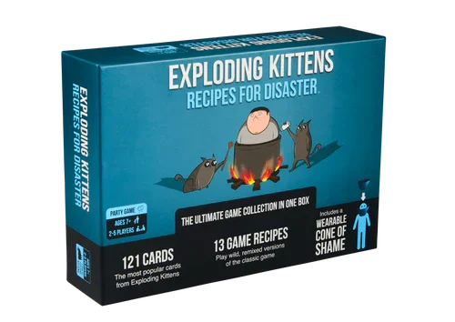 Exploding Kittens: Recipes For Disaster Board Game - Jaiman Toys