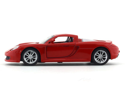 Road Burner 1:36 Red Die-Cast Sports Car with Pull-Back Action & Opening Doors