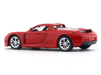 Road Burner 1:36 Red Die-Cast Sports Car with Pull-Back Action & Opening Doors