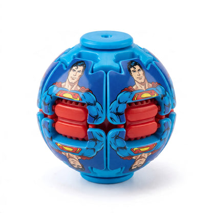 Superhero Fingertip Spinning Fidget Ball – Push Button Sensory Toy (1 Random Piece)