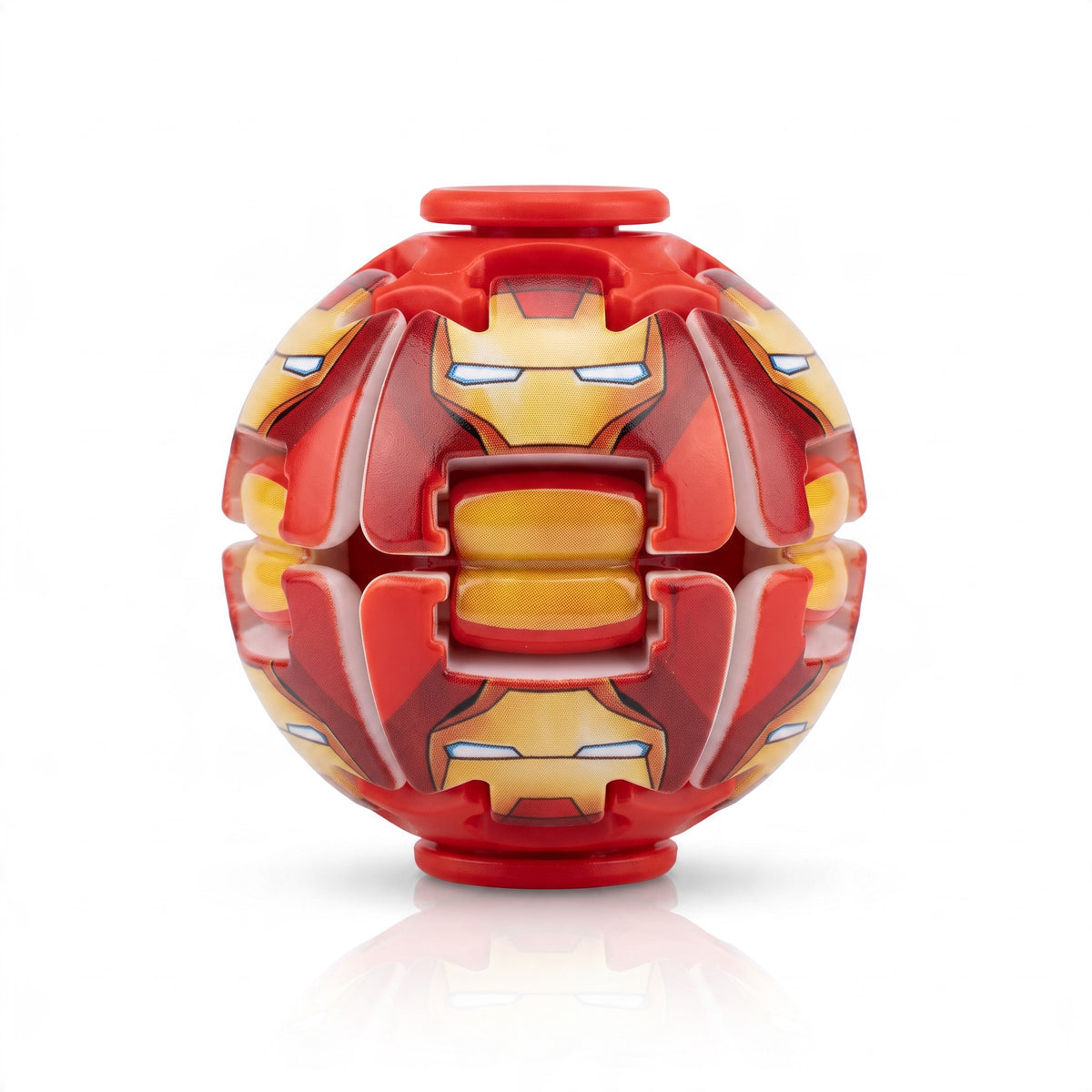 Superhero Fingertip Spinning Fidget Ball – Push Button Sensory Toy (1 Random Piece)