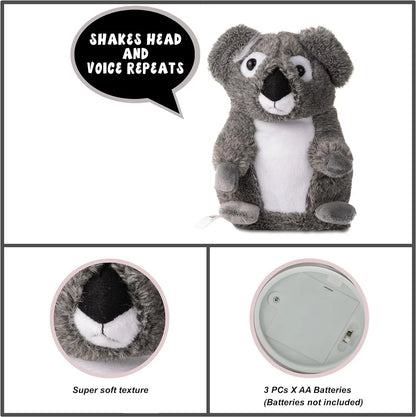 Joey the Talking Koala – Interactive Plush Pet Toy | Pugs at Play | Talking Koala for Kids