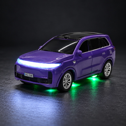 TRASPEED 1:64 Mini RC SUV – Purple Metal Body, Remote & App Control