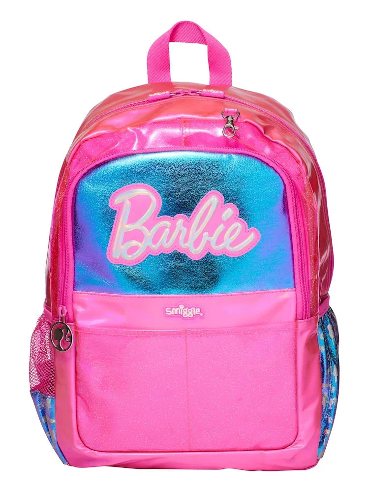 Smiggle School Bag : Barbie Colorful & Stylish 16 Inch Backpack for Kids - Jaiman Toys