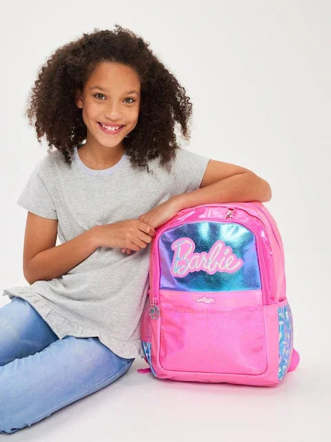 Smiggle School Bag : Barbie Colorful & Stylish 16 Inch Backpack for Kids - Jaiman Toys