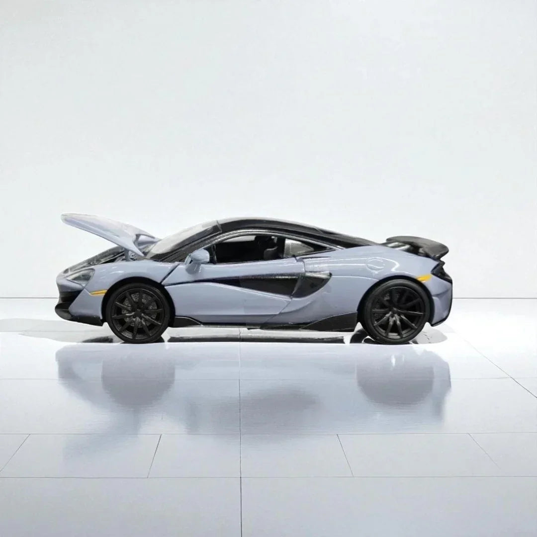 RMZ Hobby 1:32 McLaren 600LT Die-Cast Model Car – State Grey with