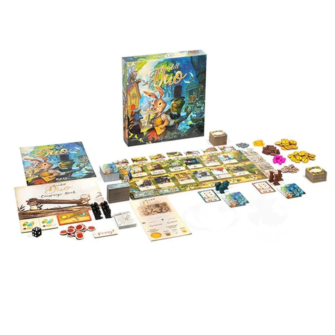 Starling Games | Everdell Duo | Two-Player Strategy Board Game | 30–60 Min | Ages 10+ | Nature & Fantasy Adventure - Jaiman Toys