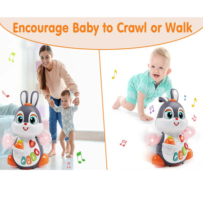 HOLA Multifunctional Fun Bunny – Interactive Sound & Light Toy for Toddlers - Jaiman Toys