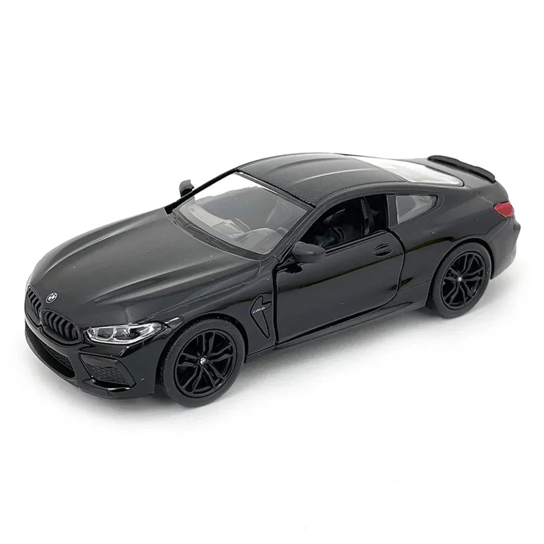 KiNSMART KT5425W BMW M8 Competition Coupe – 1:36 Scale Die-Cast Model Car - Black - Jaiman Toys