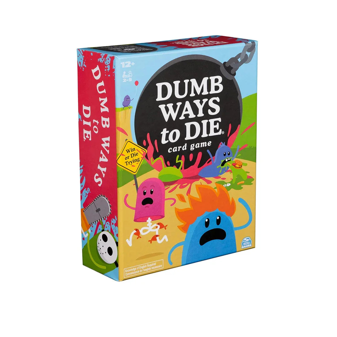 Dumb Ways to Die Card Game – Fun Party Game for Family & Friends - Jaiman Toys