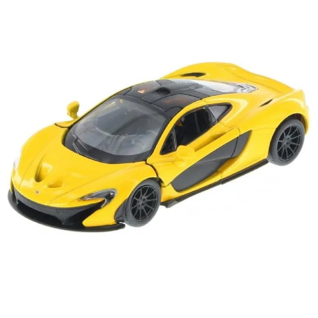 KiNSMART KT5393W McLaren P1 – 1:36 Scale Die-Cast Model Toy Car - Yellow - Jaiman Toys