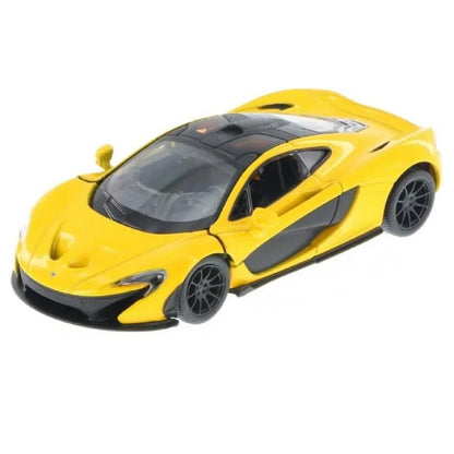 KiNSMART KT5393W McLaren P1 – 1:36 Scale Die-Cast Model Toy Car - Yellow - Jaiman Toys