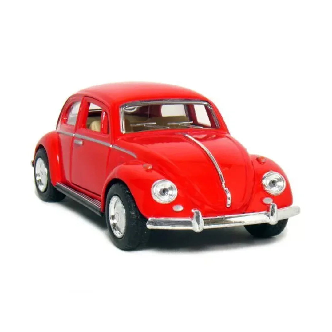 KiNSMART KT5750W 1967 Volkswagen Classical Beetle – 1:32 Scale Die-Cast Model Toy Car - Red - Jaiman Toys