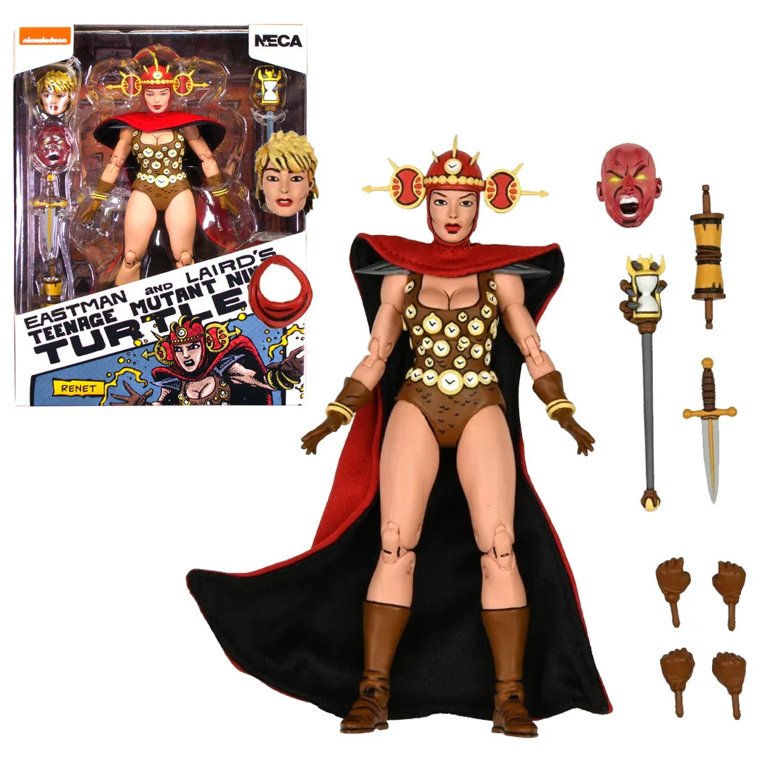 NECA TMNT Renet 7" Action Figure – Mirage Comics - Jaiman Toys