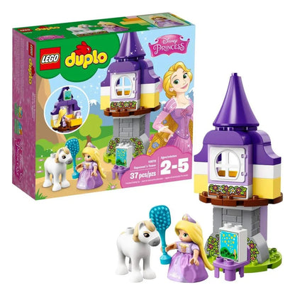 LEGO DUPLO 10878 Rapunzel’s Tower Building Set – Disney Princess Construction Toy for Toddlers