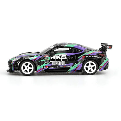 Mini GT 1:64 Toyota GR86 HKS TYPE R 2022 Tokyo Auto Salon RHD Diecast Model Car