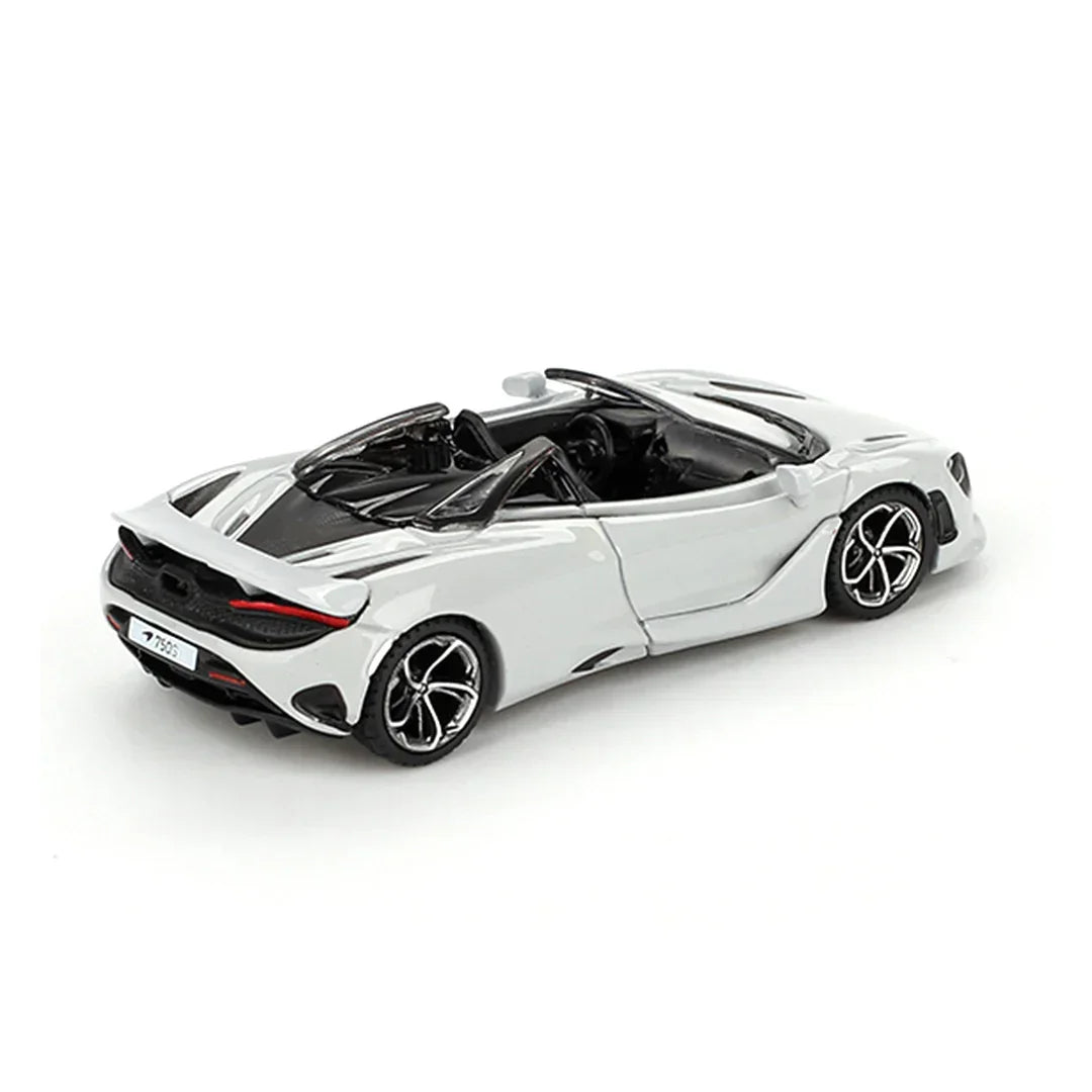 MINI GT 1:64 McLaren 720S Spider – Cirrus Grey – Jaiman Toys