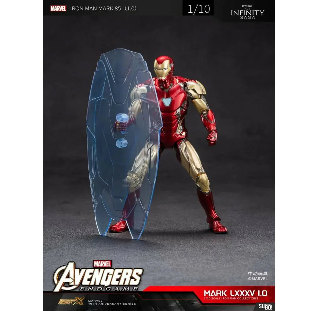 ZD Toys Marvel Avengers Endgame Iron Man Mark 85 Action Figure – Collectible Toy - Jaiman Toys