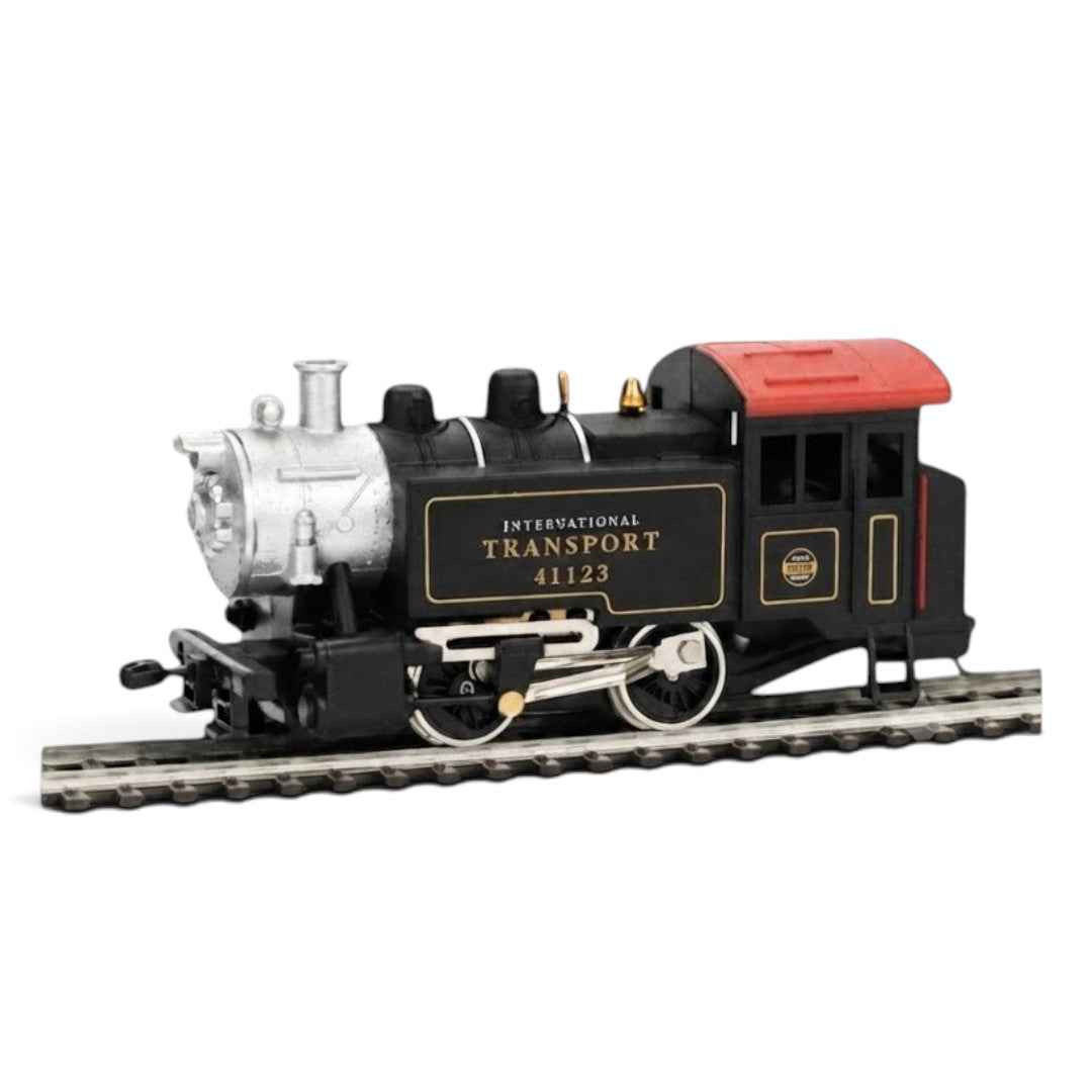 HANFIY 96100-A HO Scale 1:87 Steam Locomotive Model Train – Realistic Railroad Engine for Collectors