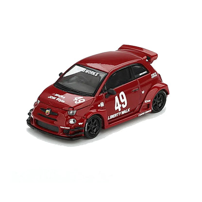 Mini GT 1:64 LB-WORKS x Abas Works ABARTH 595 (Red, RHD) - Jaiman Toys