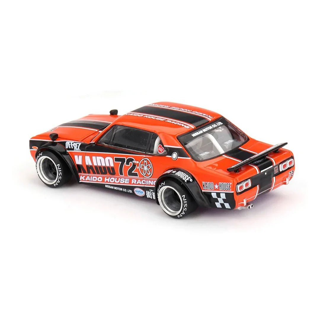 Mini GT 1:64 Nissan Skyline 2000GT-R KPGC10 Kaido Racing V1 Diecast Model Car