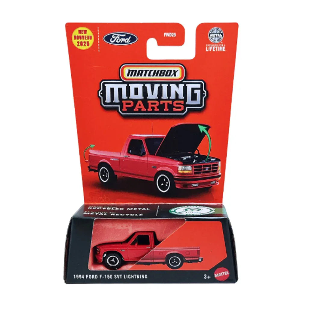 Matchbox Moving Parts - 1994 Ford F-150 SVT Lightning - Jaiman Toys