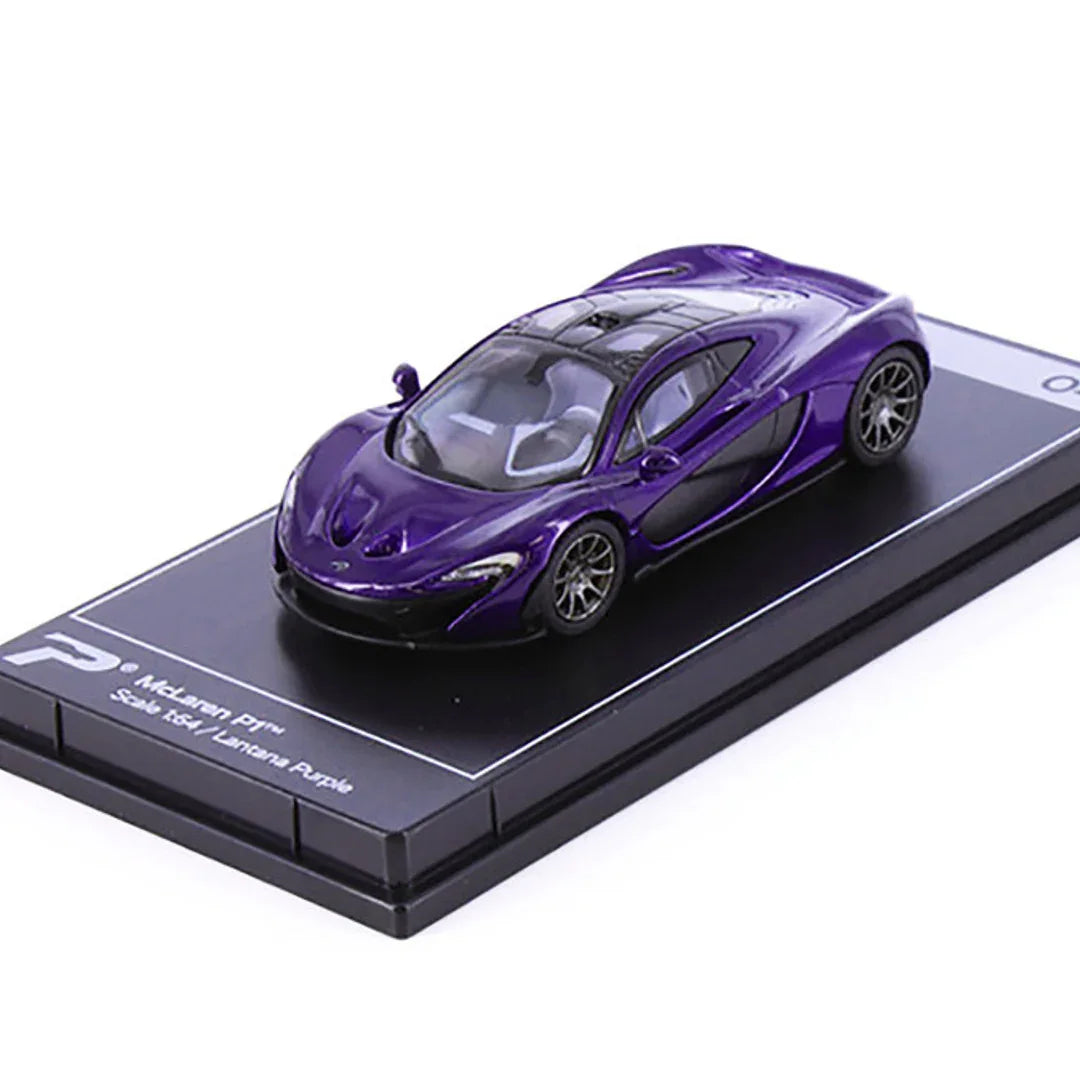 PosterCars 1:64 McLaren P1 – Lantana Purple Blister Pack | Hypercar League Premium Diecast Model - Jaiman Toys