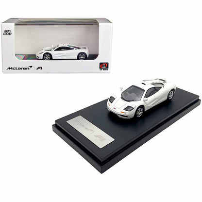 LCD Models 1:64 McLaren F1 White Die-Cast Model Car | Premium Collectible Supercar
