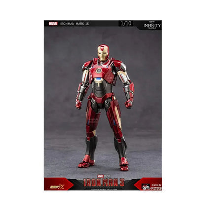 ZD Toys Iron Man MK16 Nightclub – 1:10 Scale 7-Inch Action Figure | Marvel Collector Edition