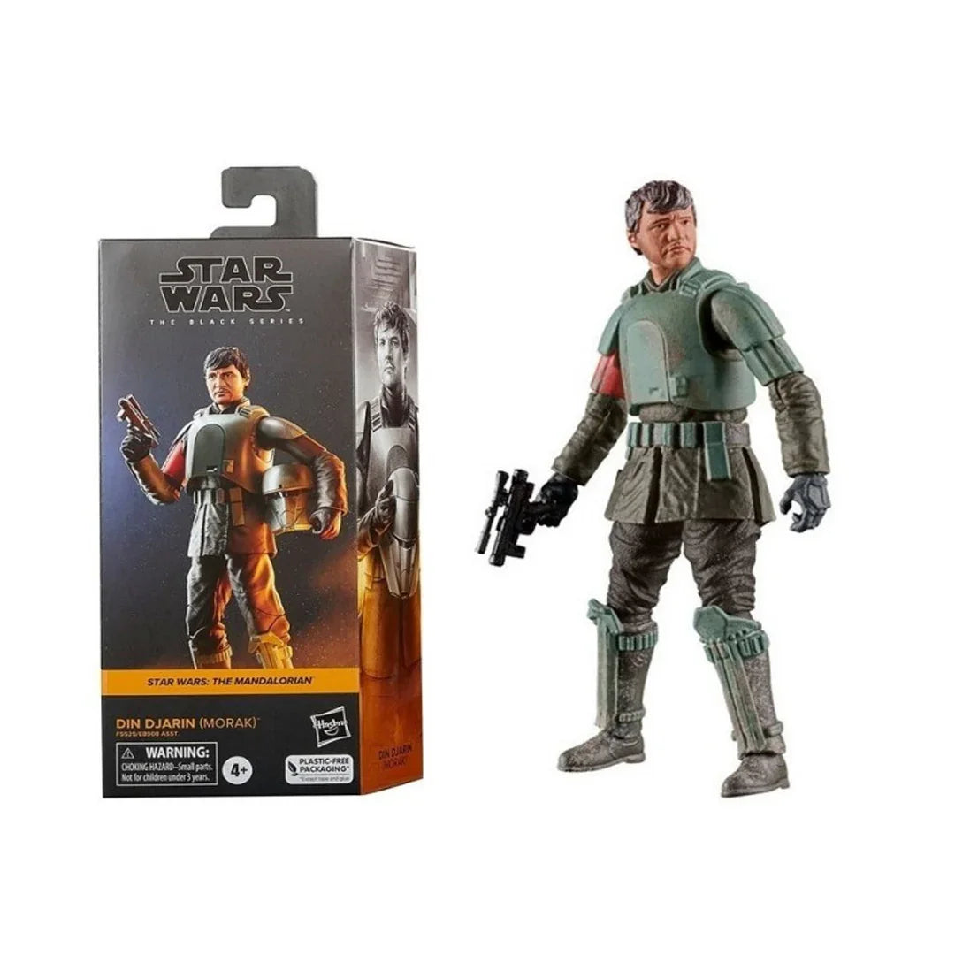 Star Wars The Black Series Din Djarin (Morak) 6-Inch Action Figure - Jaiman Toys