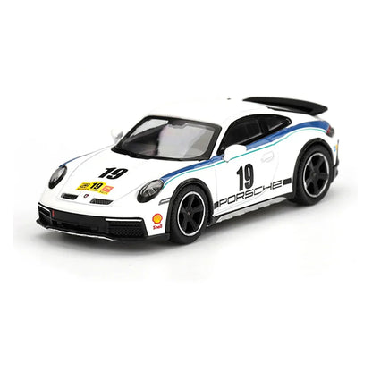 Mini GT 1:64 Porsche 911 Dakar Rally 1974 RHD – Diecast Scale Model Car Collectible | Classic Off-Road Racing Edition