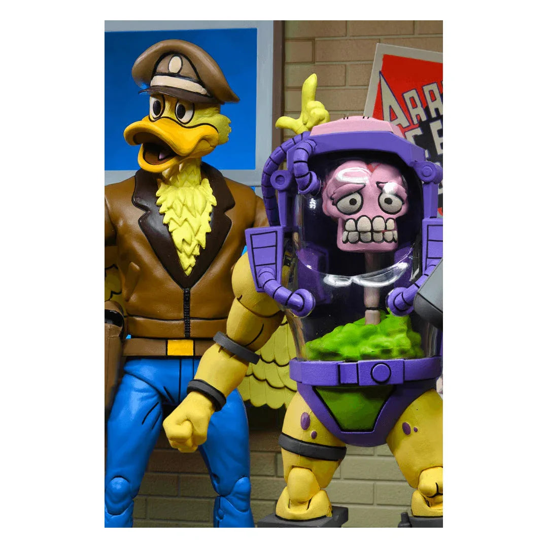 NECA TMNT Ace Duck & Mutagen Man 2-Pack Action Figures – Collectible 7-Inch Set - Jaiman Toys