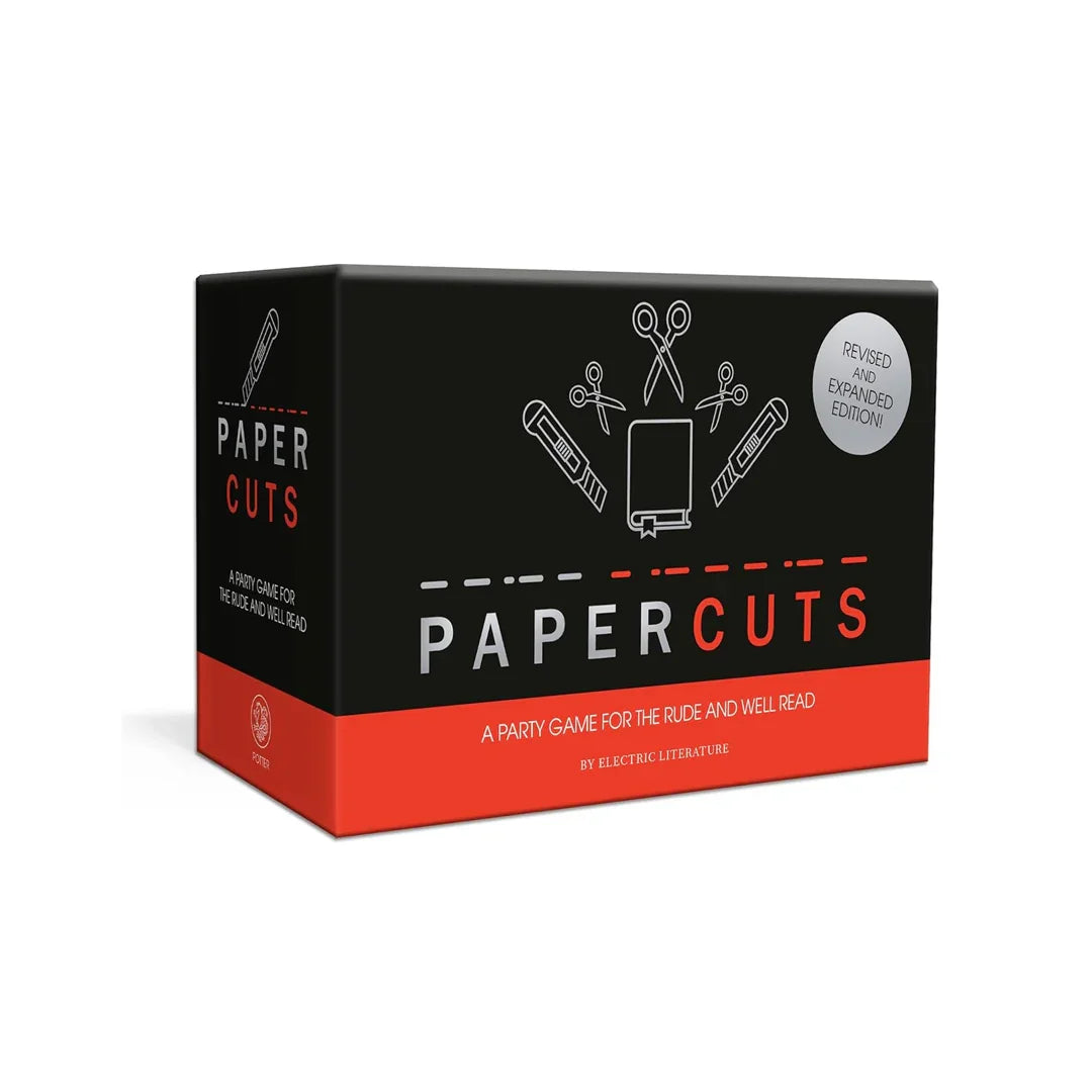 Papercuts: A Party Game for the Rude and Well-Read | Hilarious Card Game for Book Lovers (2022 Edition)