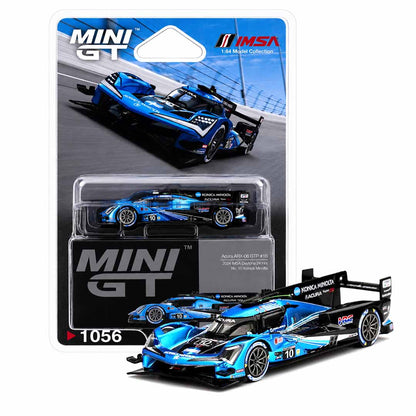MINI GT 1:64 (Blister Pack) Acura ARX-06 GTP #10 Konica Minolta 2024 IMSA Daytona 24 Hours Die-Cast Model Car