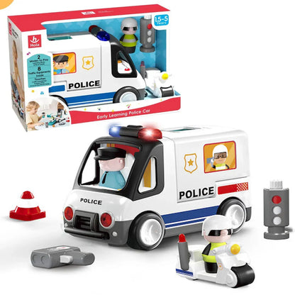 Hola Early Learning Police Car – Interactive Educational Toy for Toddlers - Jaiman Toys