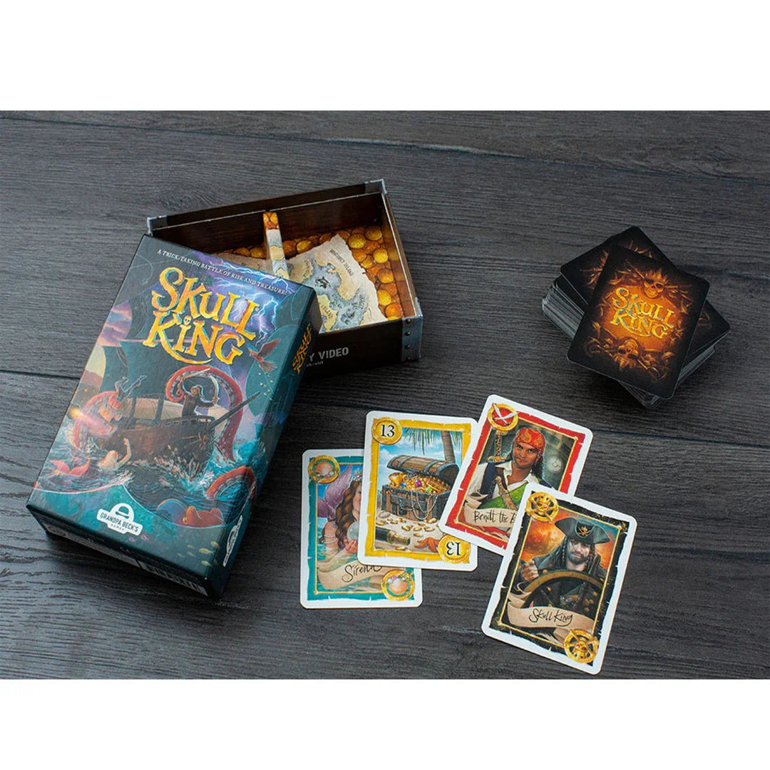 Skull King Card Game – Trick-Taking Pirate Adventure for Families & Friends - Jaiman Toys
