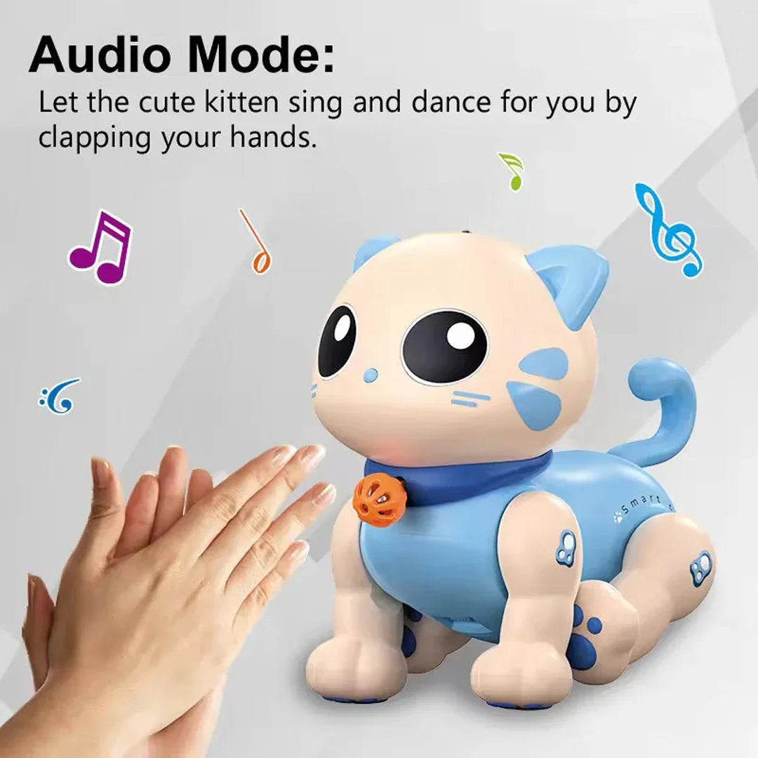 Robotic Interactive Pet Cat – Smart Remote Control Kitten Toy for Kids - Jaiman Toys