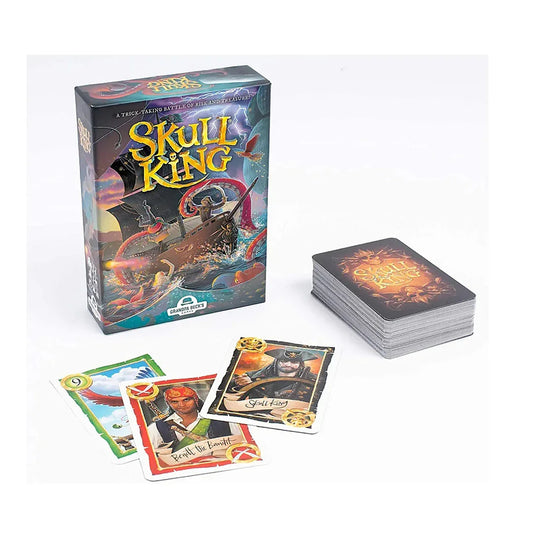 Skull King Card Game – Trick-Taking Pirate Adventure for Families & Friends - Jaiman Toys