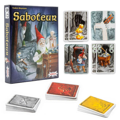 Saboteur Card Game – Hidden Role Strategy Party Game for Adults & Families - Jaiman Toys