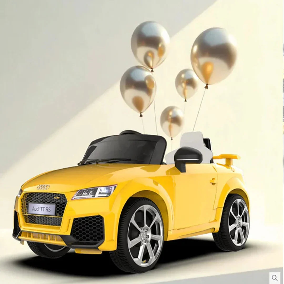 EMotorad Formula Fun AUDI TT RS Remote Control Toy Car – High-Speed Racing Model - Yellow