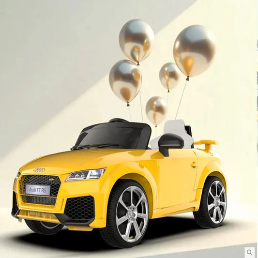 EMotorad Formula Fun AUDI TT RS Remote Control Toy Car – High-Speed Racing Model - Yellow