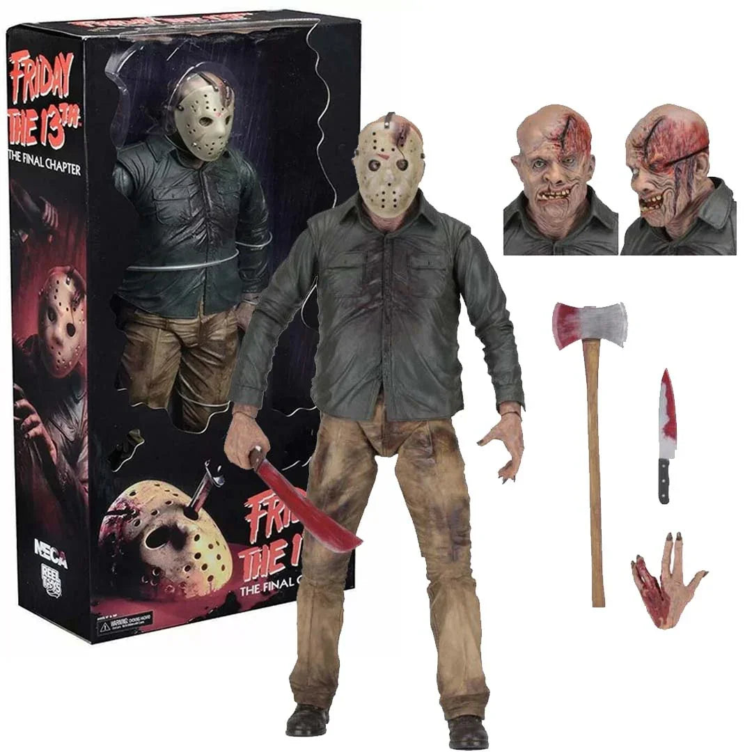 NECA – Friday the 13th: The Final Chapter – 1/4 Scale Jason Voorhees Action Figure - Jaiman Toys