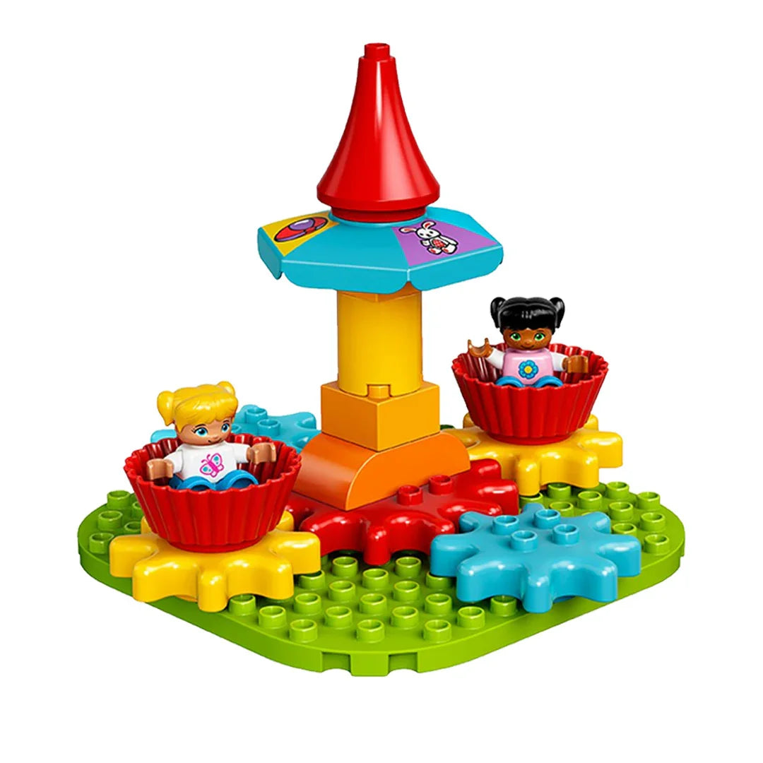 LEGO Duplo My First Carousel 10845 – Preschool Building Blocks Set for Toddlers, Educational Toy for Early Learning