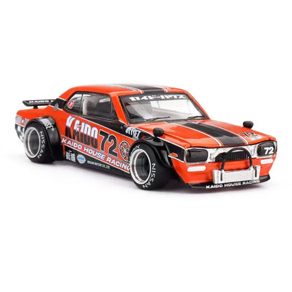 Mini GT 1:64 Nissan Skyline 2000GT-R KPGC10 Kaido Racing V1 Diecast Model Car