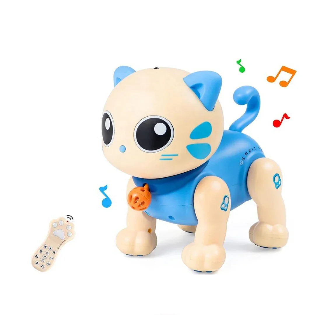 Robotic Interactive Pet Cat – Smart Remote Control Kitten Toy for Kids - Jaiman Toys
